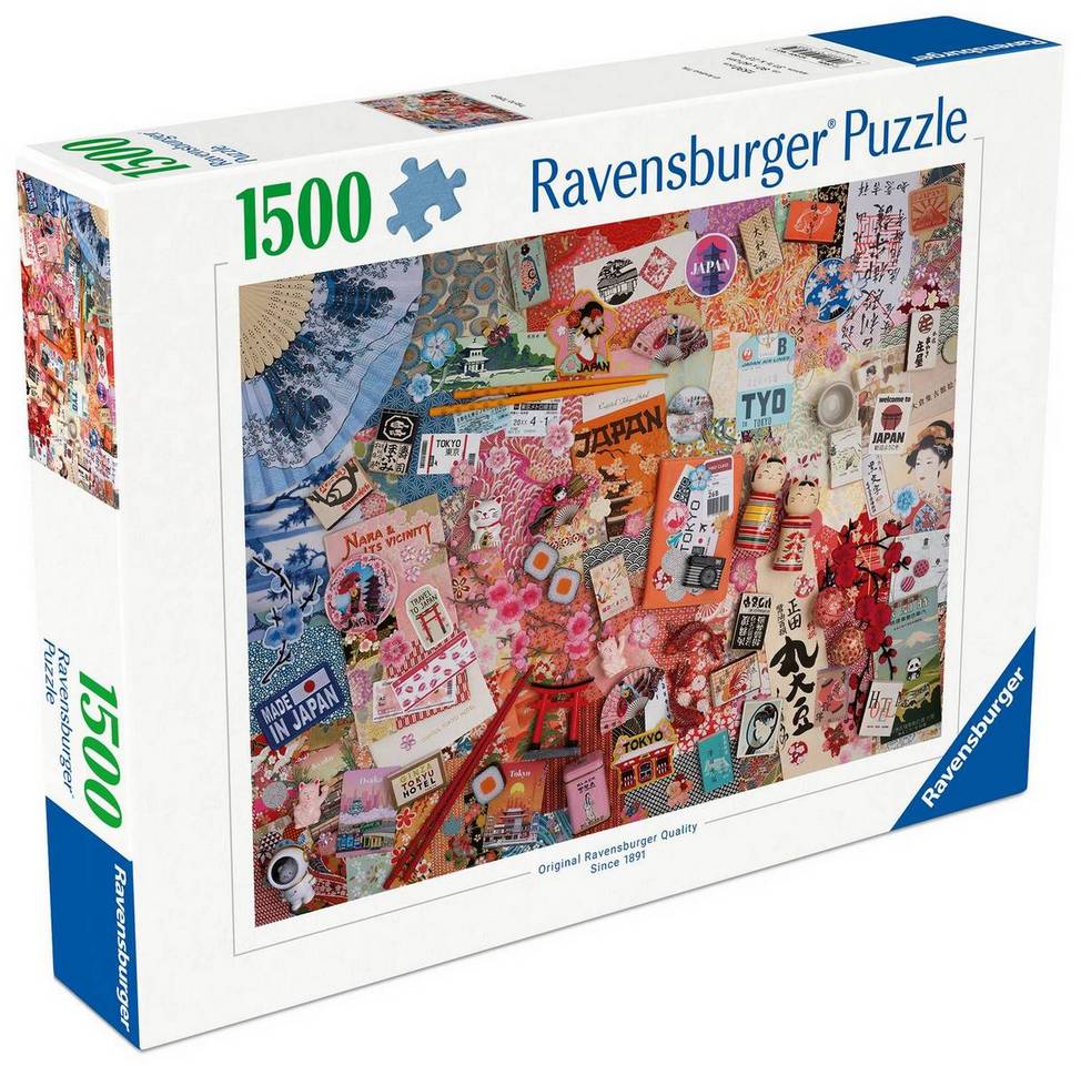 Ravensburger - Trip to Tokyo - 1500 Piece Jigsaw Puzzle