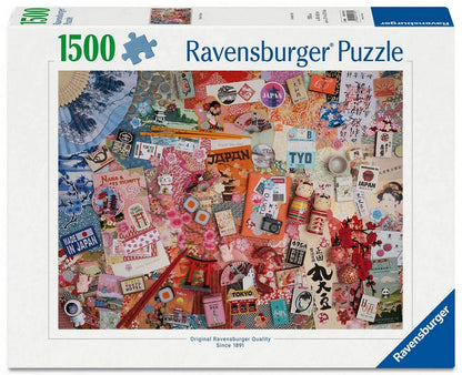 Ravensburger - Trip to Tokyo - 1500 Piece Jigsaw Puzzle