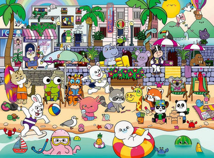 Ravensburger - Kawaii Coastline - 150XXL Piece Jigsaw Puzzle