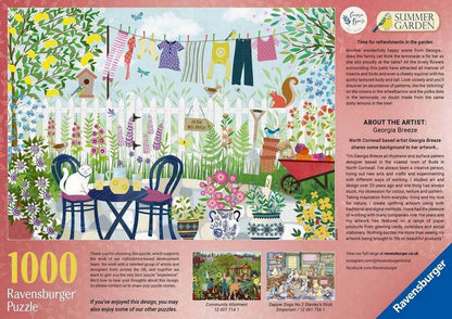 Ravensburger - Summer Garden - 1000 Piece Jigsaw Puzzle