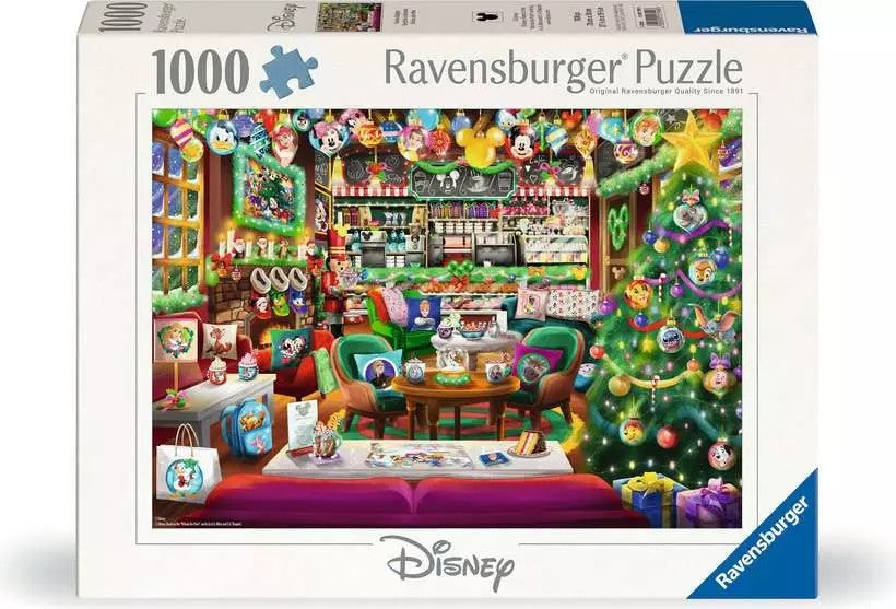Ravensburger - Disney Christmas Cafe - 1000 Piece Jigsaw Puzzle