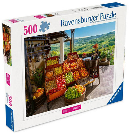 Ravensburger - Fruit & Veg Market Croatia - 500 Piece Jigsaw Puzzle