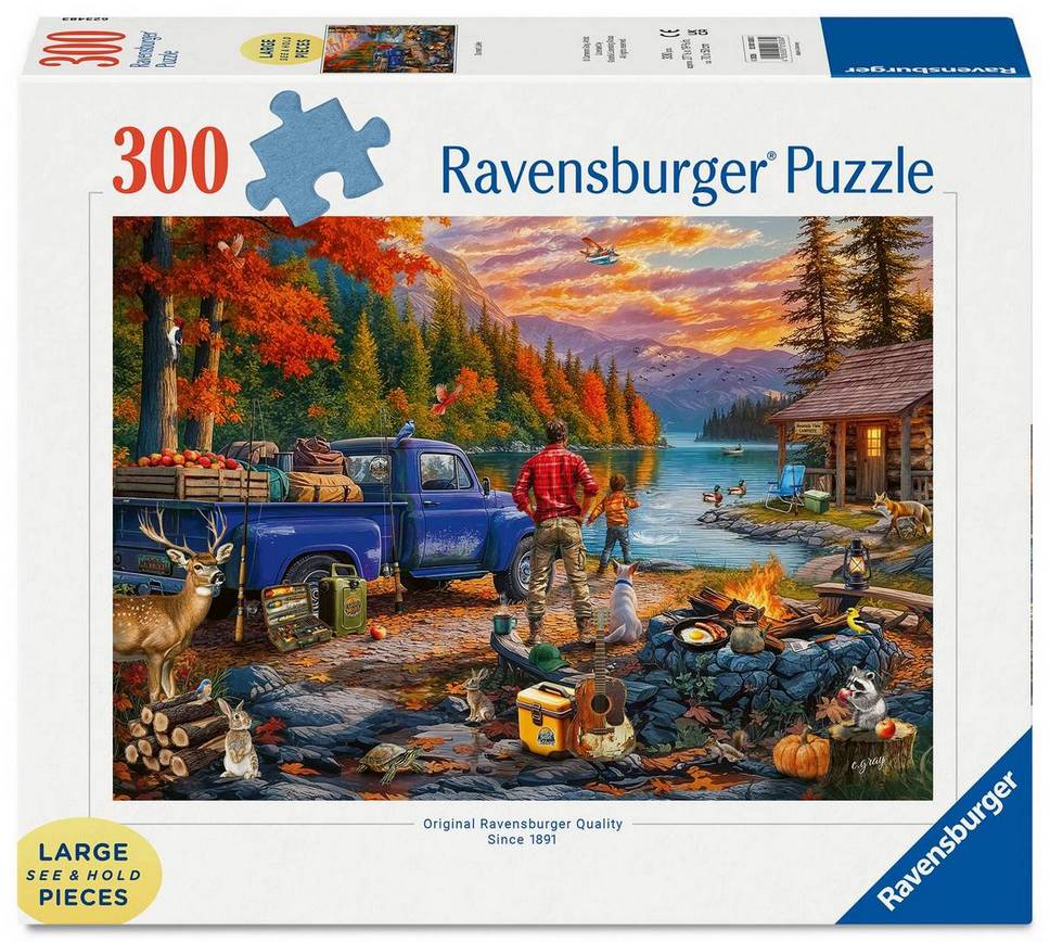 Ravensburger - Sunset Lake - 300XL Piece Jigsaw Puzzle