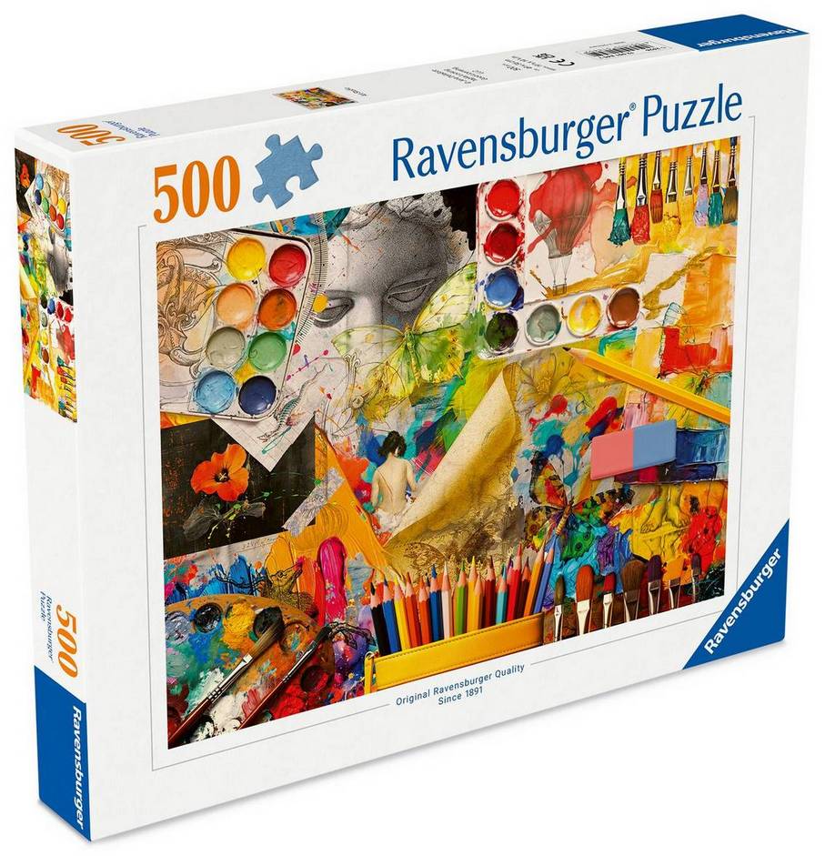 Ravensburger - Art Studio - 500 Piece Jigsaw Puzzle