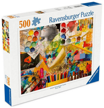 Ravensburger - Art Studio - 500 Piece Jigsaw Puzzle