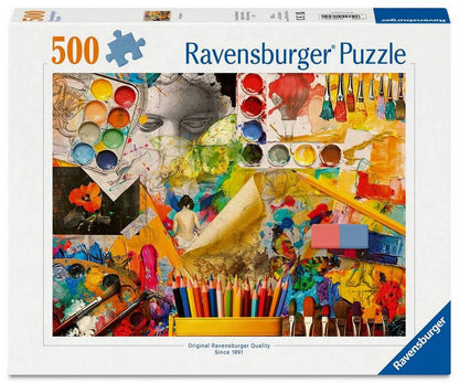 Ravensburger - Art Studio - 500 Piece Jigsaw Puzzle