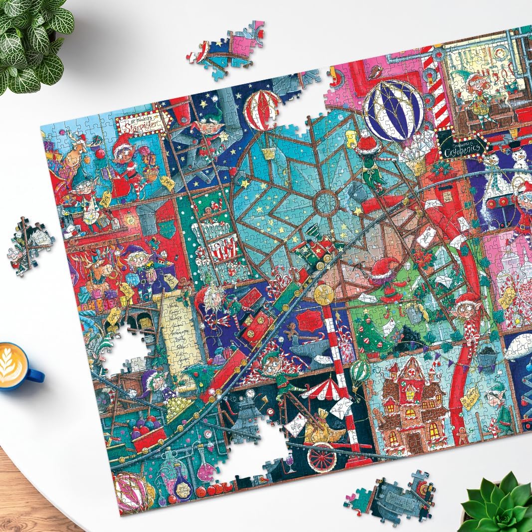 Ravensburger - Elf Factory - 1500 Piece Jigsaw Puzzle