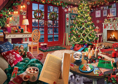 Ravensburger - My Haven No 14 - Christmas Shed - 1000 Piece Jigsaw Puzzle