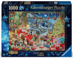 Ravensburger - Christmas Limited Edition No 30 - Santa takes a Break - 1000 Piece Jigsaw Puzzle