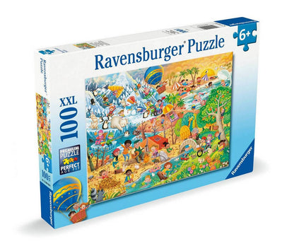 Ravensburger - Four Seasons of Fun - 100 XXL Piece Jigsaw Puzzle