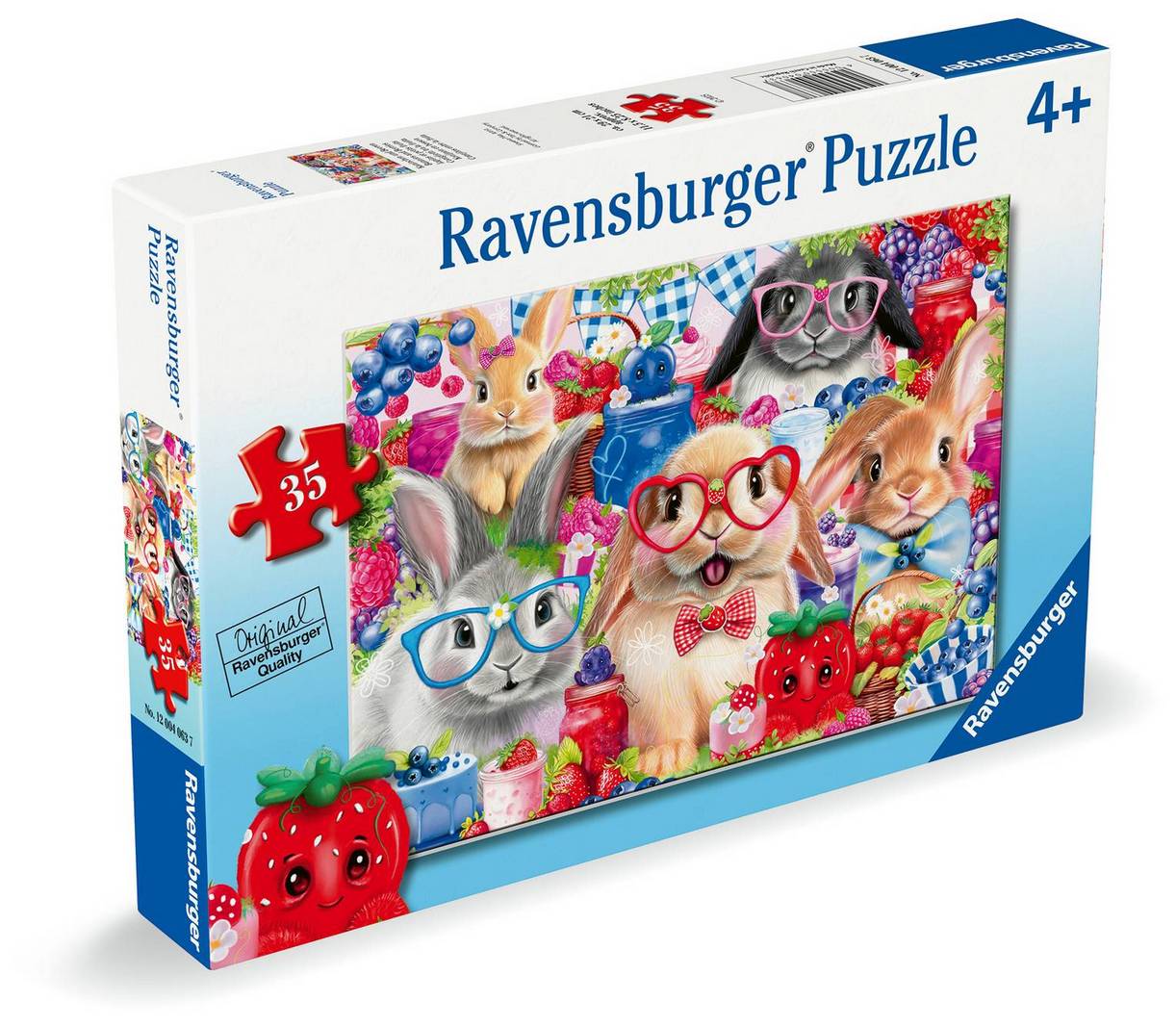 Ravensburger - Bunnies & Berries - 35 Piece Jigsaw Puzzle