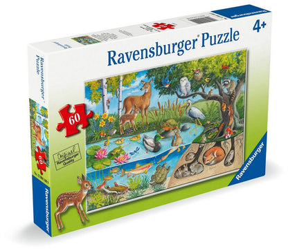 Ravensburger - Animals Above & Below - 60 Piece Jigsaw Puzzle