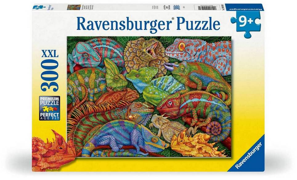 Ravensburger - Riveting Reptiles - 300 XXL Piece Jigsaw Puzzle