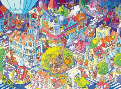 Ravensburger - A Day in Chaosville - 100XXL Piece Jigsaw Puzzle