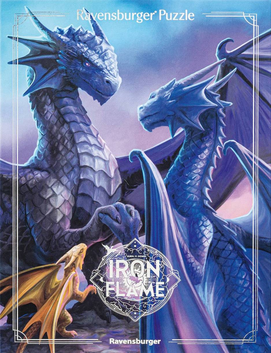 Ravensburger - Romantasy - Iron Flame - 500 Piece Jigsaw Puzzle