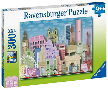 Ravensburger - Worldly Attractions - 300XXL Piece Jigsaw Puzzle