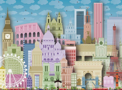 Ravensburger - Worldly Attractions - 300XXL Piece Jigsaw Puzzle