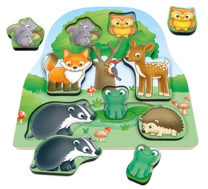 Orchard Toys - Woodland - Chunky Wooden Puzzle