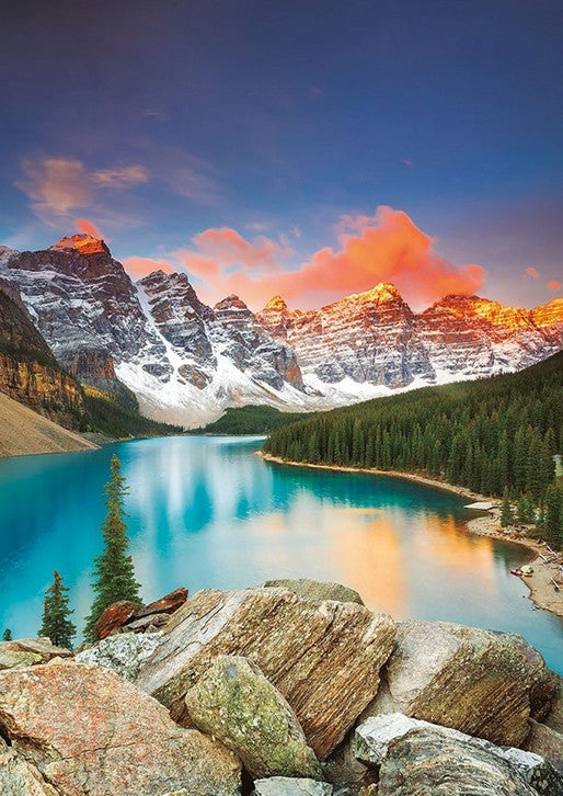 Educa - Moraine Lake - Canada - 1000 Piece Jigsaw Puzzle