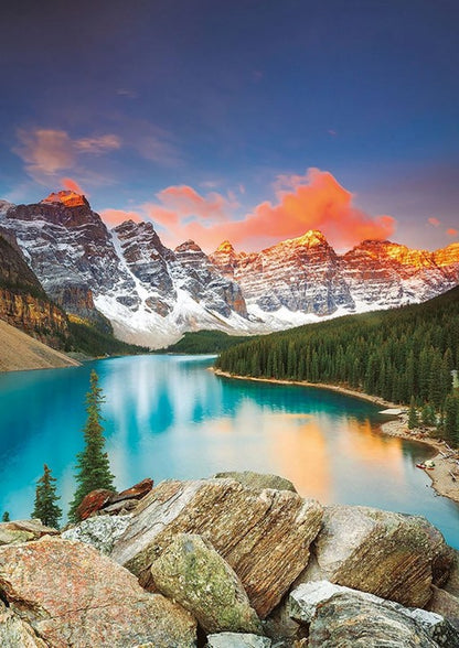 Educa - Moraine Lake - Canada - 1000 Piece Jigsaw Puzzle
