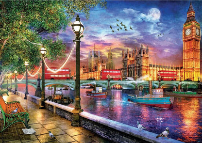 Educa - London at Sunset - 2000 Piece Jigsaw Puzzle