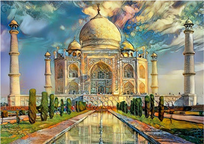 Educa - Taj Mahal - 1000 Piece Jigsaw Puzzle