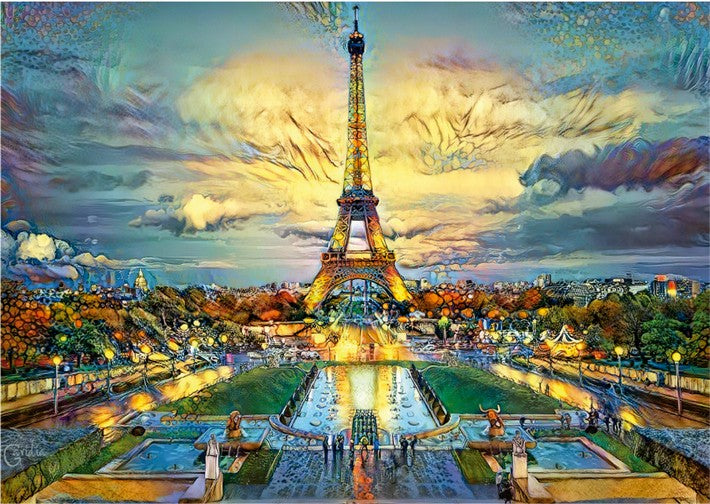 Educa - Eiffel Tower - 500 Piece Jigsaw Puzzle