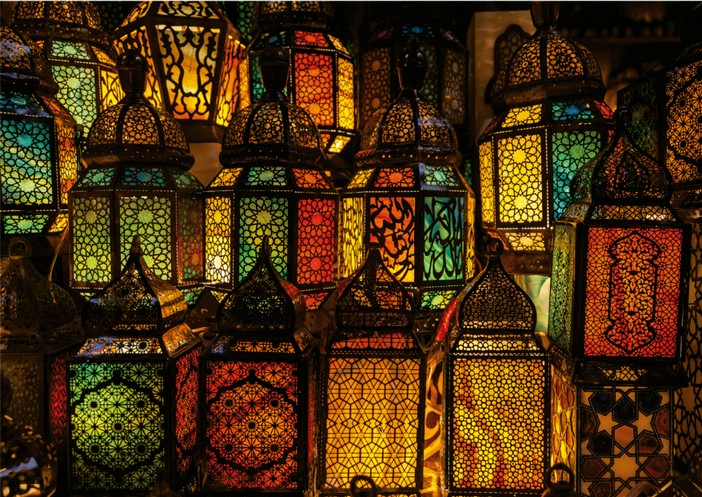Educa - Lantern Collage - 1000 Piece Jigsaw Puzzle