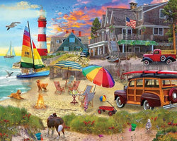 White Mountain - Summer Holiday - 1000 Piece Jigsaw Puzzle
