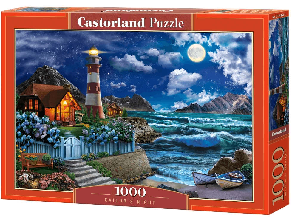 Castorland - Sailors Night - 1000 Piece Jigsaw Puzzle