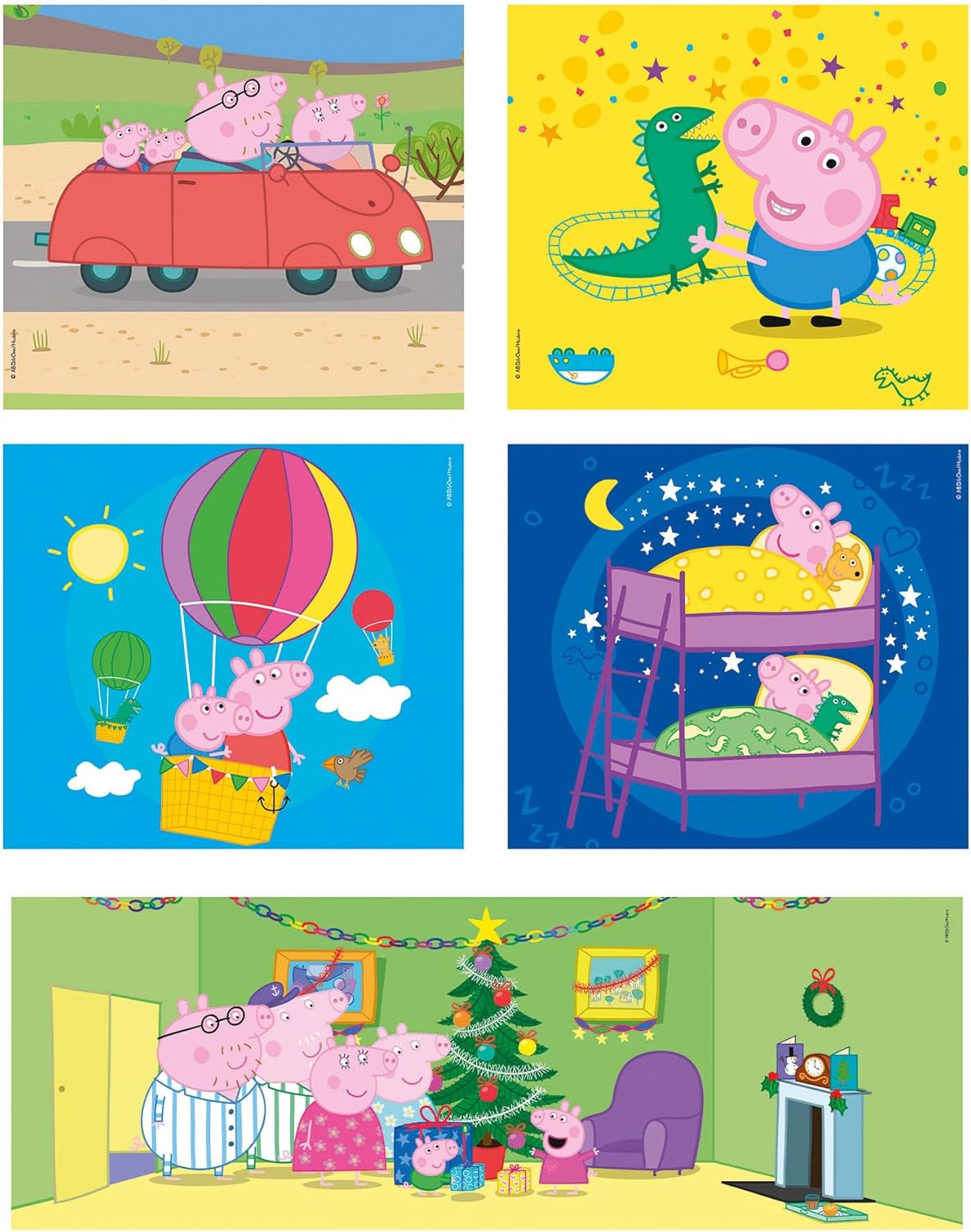 Clementoni - Peppa Pig - 10 in 1 Jigsaw Puzzle