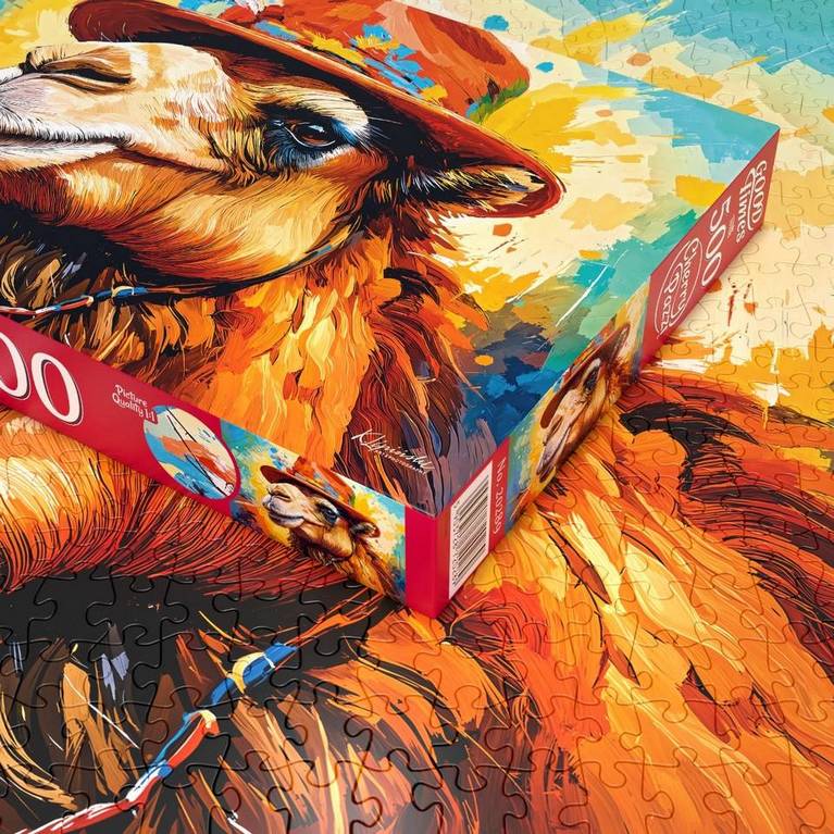 CherryPazzi - Mister Camel - 500 Piece Jigsaw Puzzle