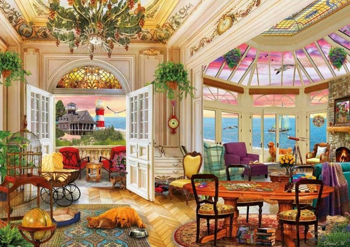 Educa - Seaside Living - 3000 Piece Jigsaw Puzzle