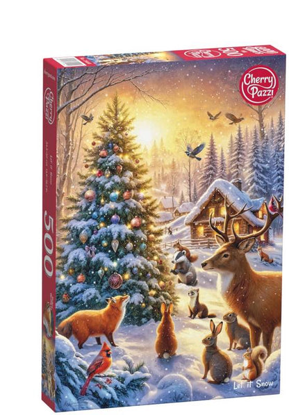 CherryPazzi - Let it Snow - 500 Piece Jigsaw Puzzle