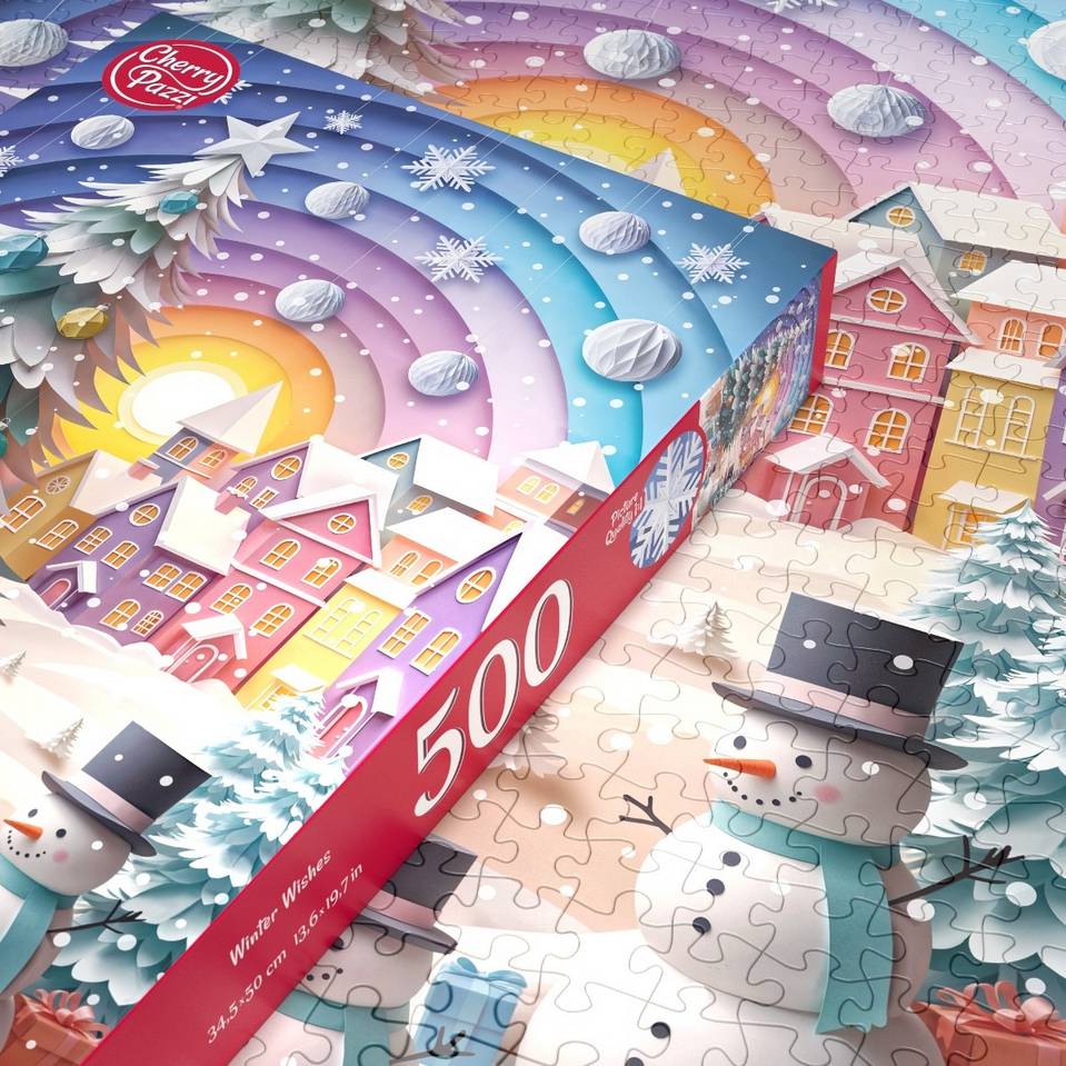 CherryPazzi - Winter Wishes - 500 Piece Jigsaw Puzzle
