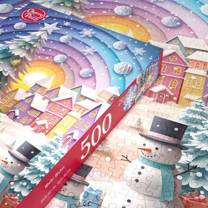 CherryPazzi - Winter Wishes - 500 Piece Jigsaw Puzzle