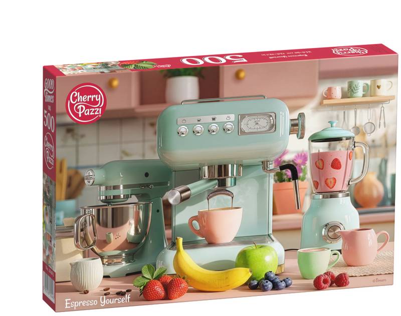 CherryPazzi - Espresso Yourself - 500 Piece Jigsaw Puzzle