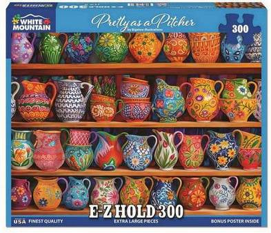 White Mountain - Pretty as a Pitcher  - 300 Piece Jigsaw Puzzle