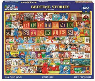 White Mountain - Bedtime Stories - 1000 Piece Jigsaw Puzzle