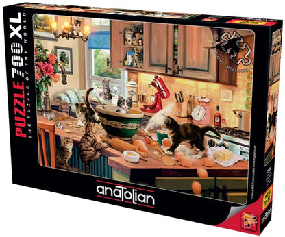 Anatolian - Kitten Kitchen Capers - 700 Piece Jigsaw Puzzle