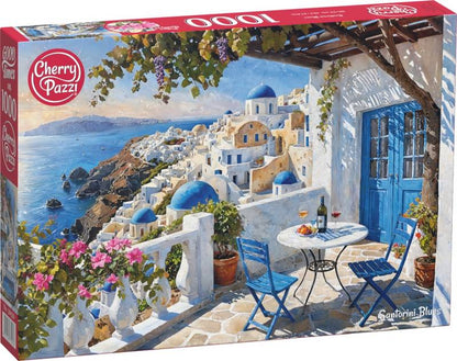 CherryPazzi - Santorini Blues - 1000 Piece Jigsaw Puzzle