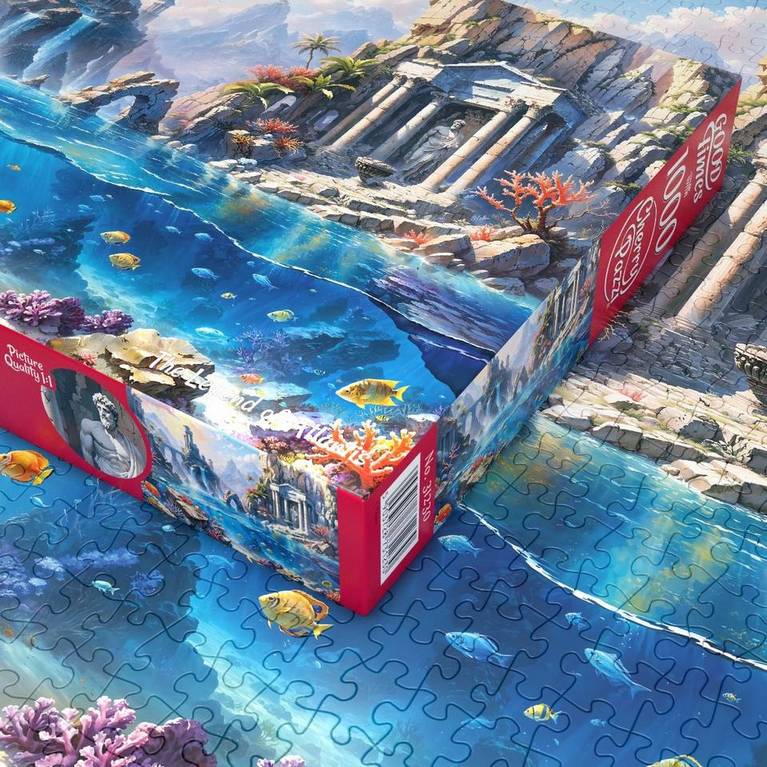 CherryPazzi - The Legend of Atlantis - 1000 Piece Jigsaw Puzzle