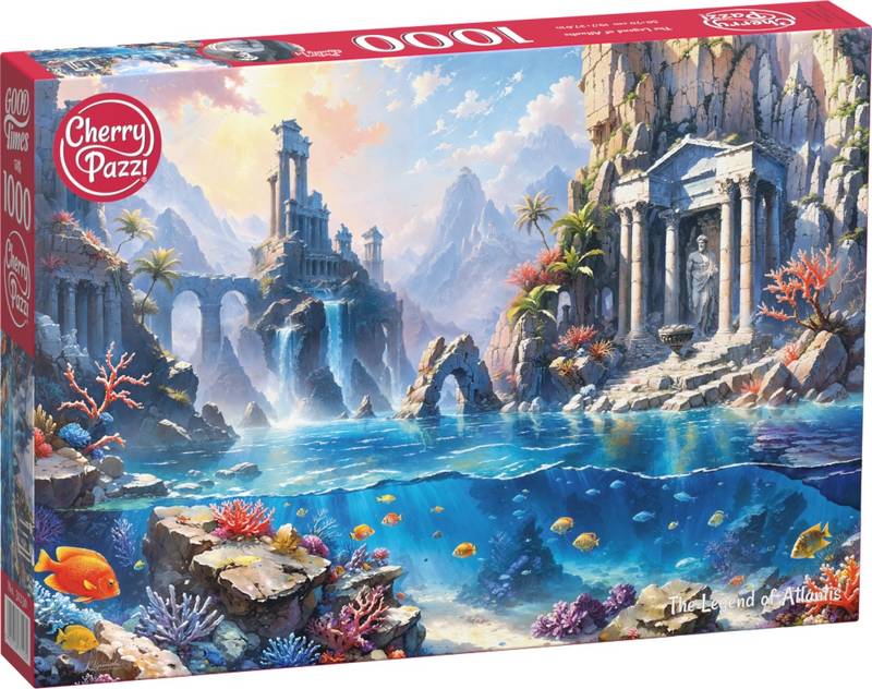 CherryPazzi - The Legend of Atlantis - 1000 Piece Jigsaw Puzzle
