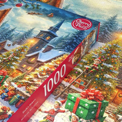 CherryPazzi - Santas Helpers - 1000 Piece Jigsaw Puzzle