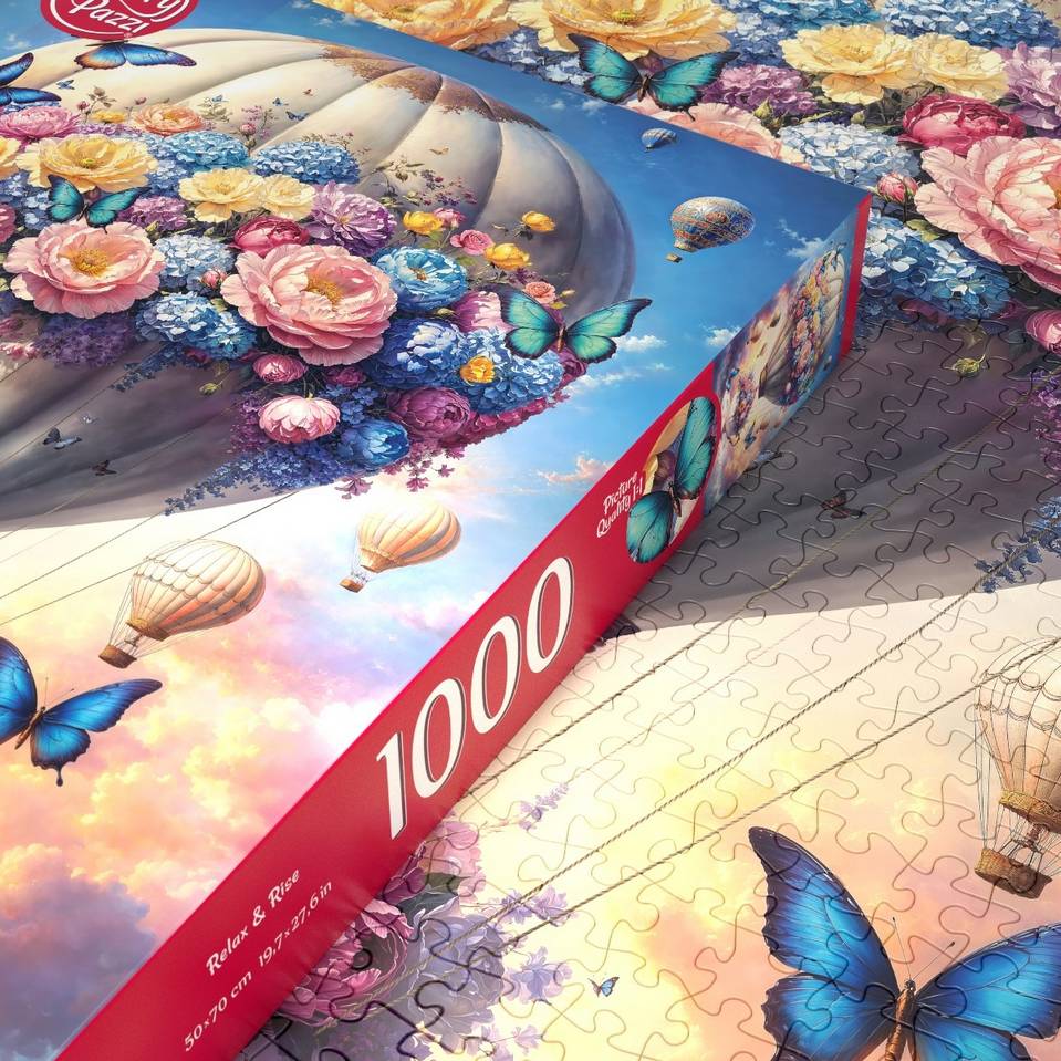 CherryPazzi - Relax & Rise - 1000 Piece Jigsaw Puzzle