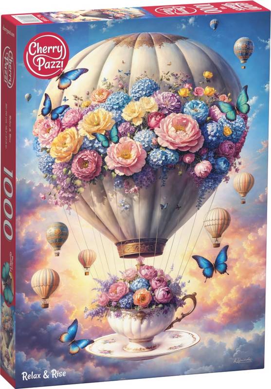 CherryPazzi - Relax & Rise - 1000 Piece Jigsaw Puzzle