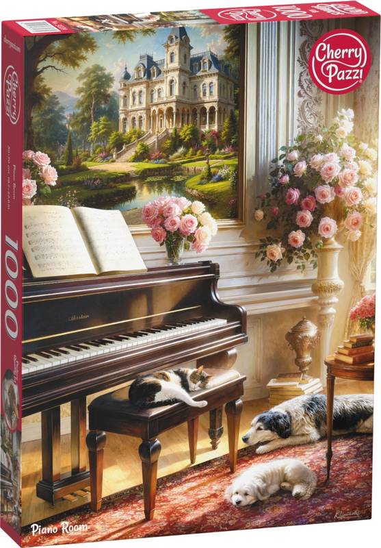 CherryPazzi - Piano Room - 1000 Piece Jigsaw Puzzle