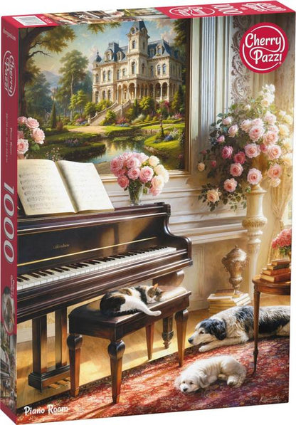 CherryPazzi - Piano Room - 1000 Piece Jigsaw Puzzle
