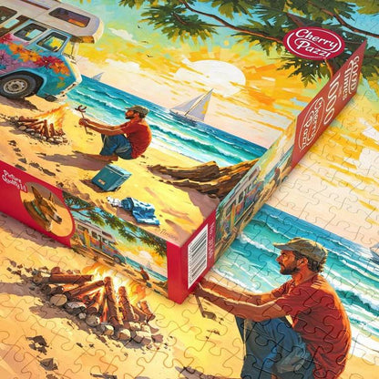 CherryPazzi - Waiting for the Waves - 1000 Piece Jigsaw Puzzle