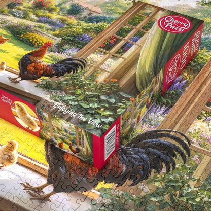 CherryPazzi - Enjoying the View - 1000 Piece Jigsaw Puzzle